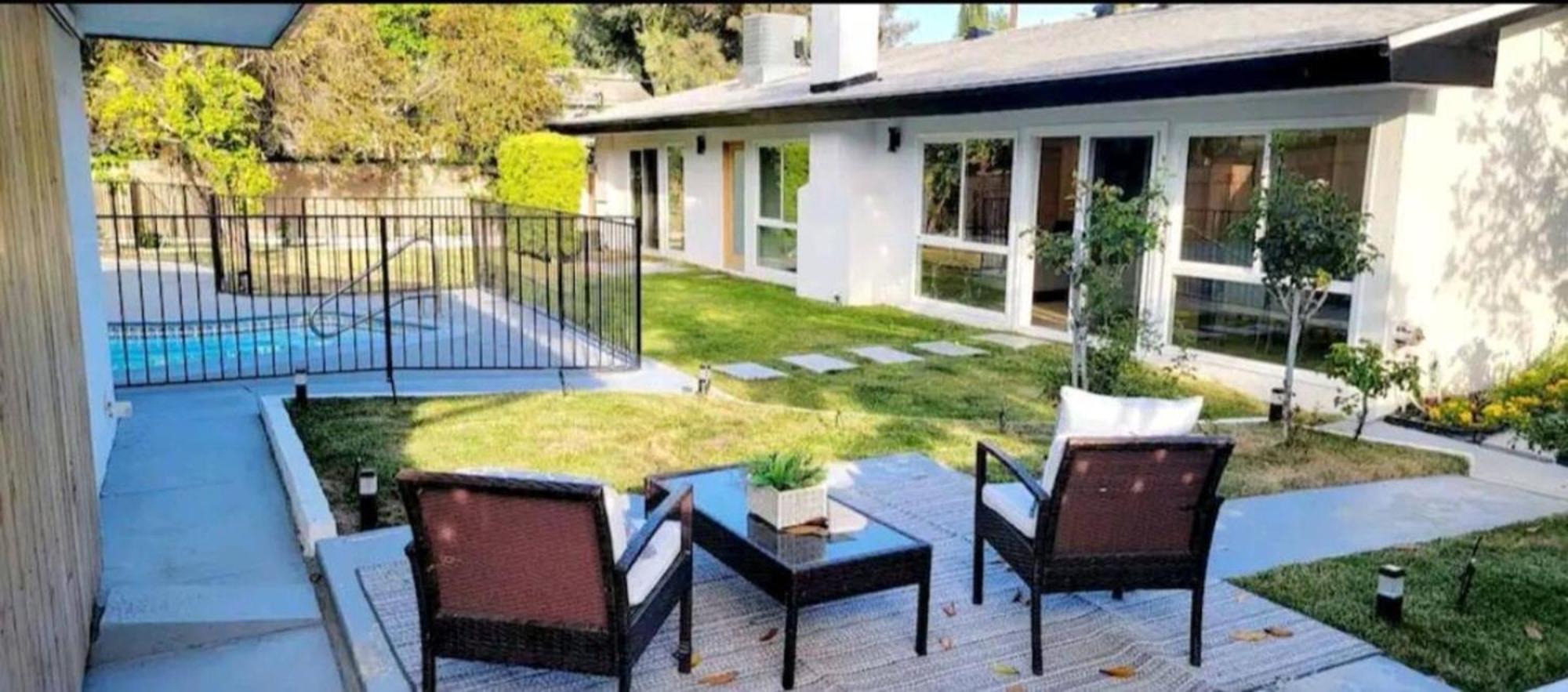 Spacious 4Bed 2Bath, Gated Pool, Wi-Fi, Garage Villa Los Angeles Exterior photo